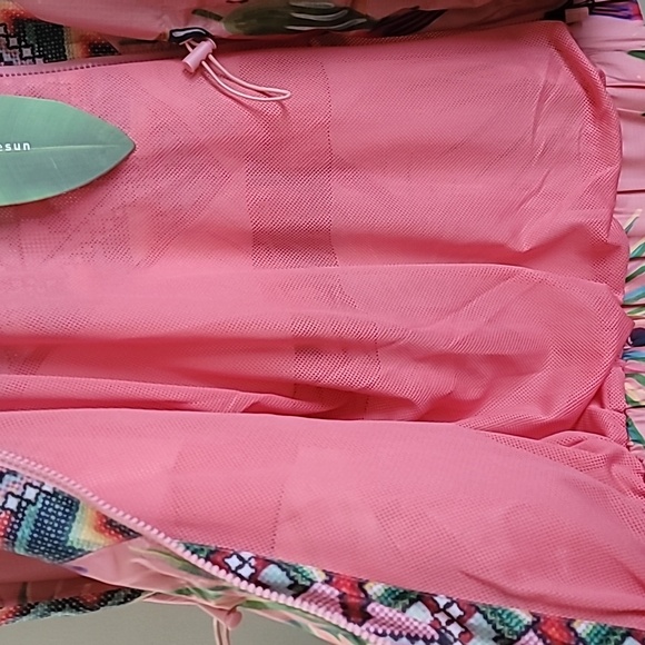 ANTHRO Farm Rio Love Birds Windbreaker - Picture 11 of 12